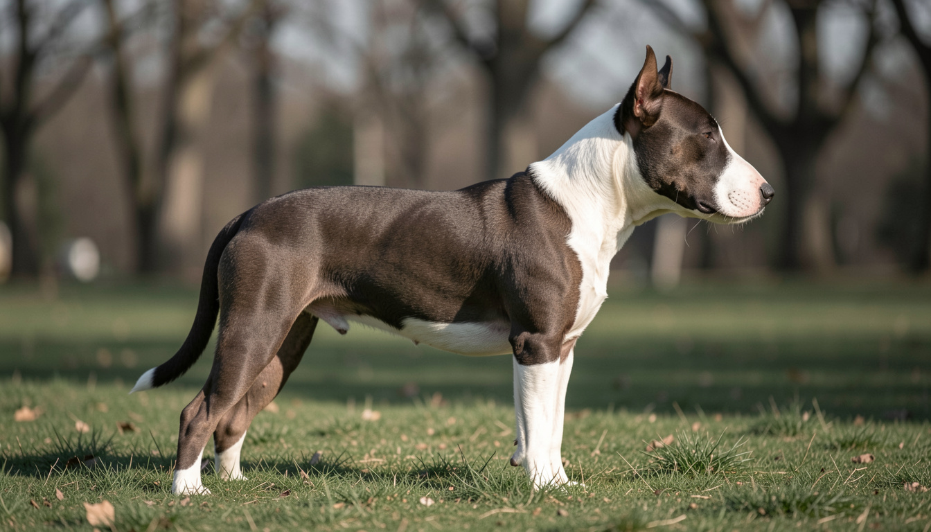 02L'apparition progressive du profil convexe : Pourquoi la tête ovale du Bull Terrier ? Évolution du type
